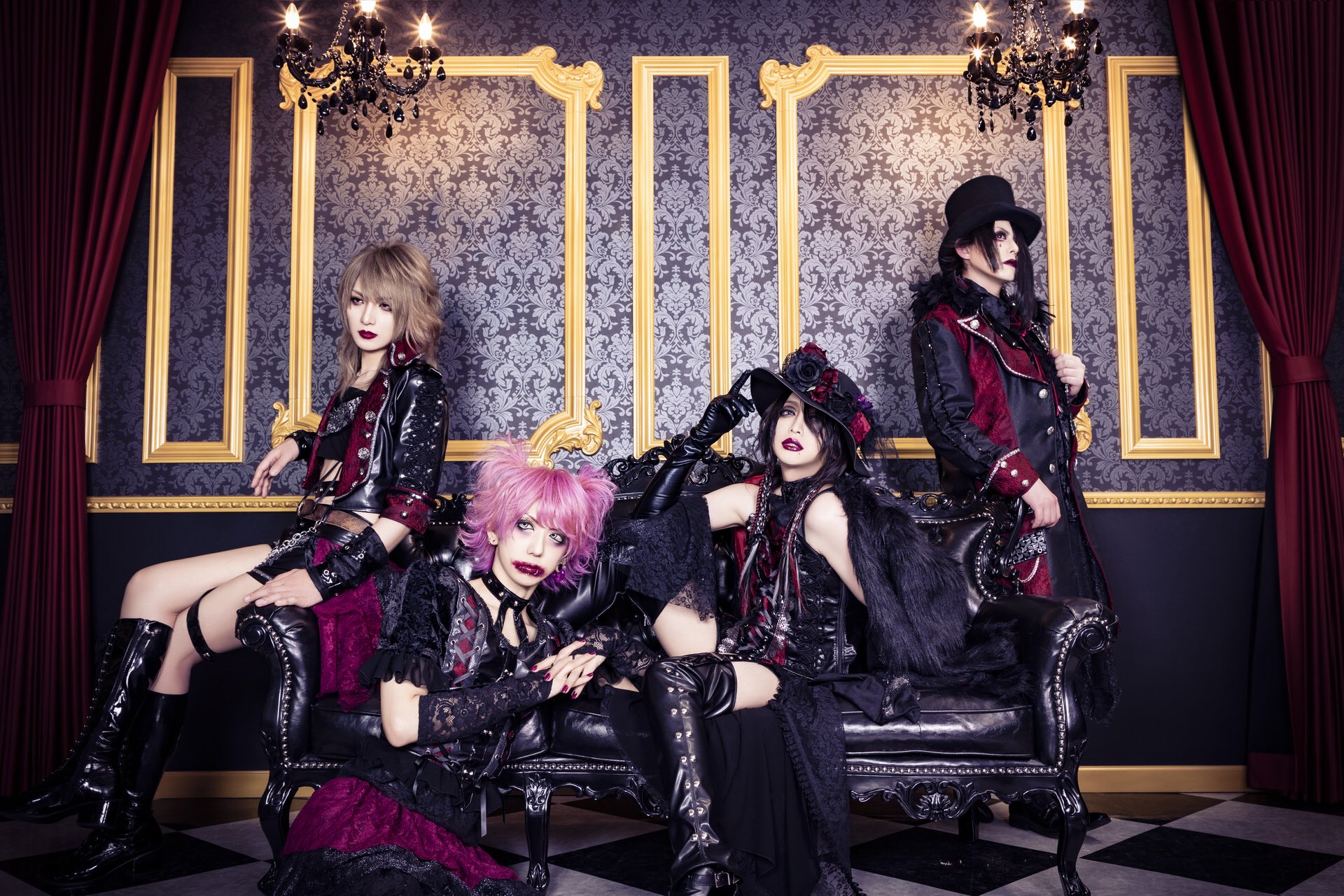 BlacK TeaR "Shitsurakuen" mini album digest Crimson Lotus Visual