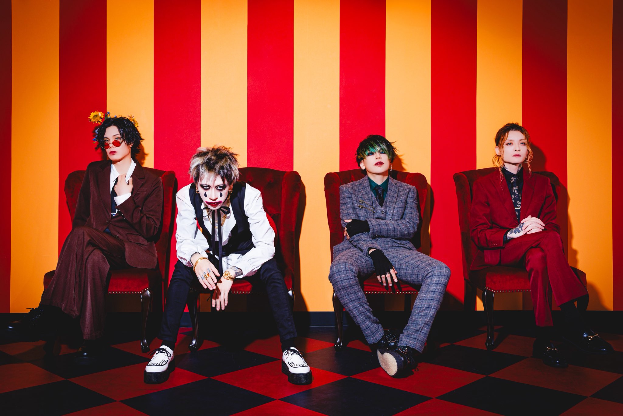 567日本頑張ろう③ Fukuro (梟) - Crimson Lotus - Visual Kei promotion